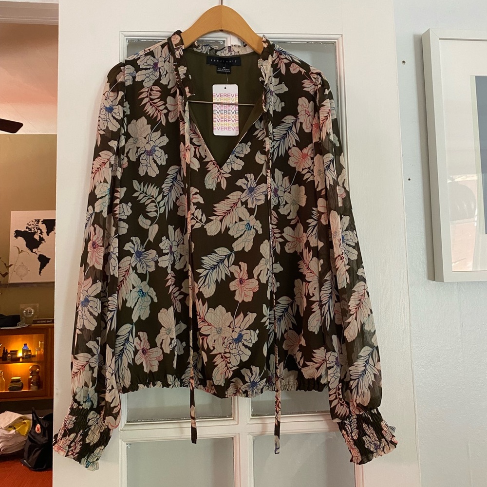 Sanctuary floral blouse